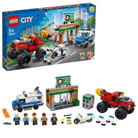 Lego Конструктор Город Ограбление полицейского монстр-трака