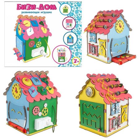 Развивающая игрушка "Бизи-Дом"
