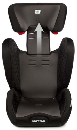 Smart Travel Автокресло Magnate Isofix (9-36 кг) / цвет smoky (черный)