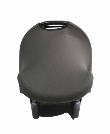 Bambini Moretti Детское автомобильное кресло BM-322 / группа 0+, Lux / цвет серый-чёрный