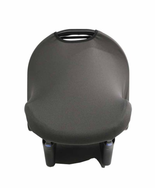 Bambini Moretti Детское автомобильное кресло BM-322 / группа 0+, Lux / цвет серый-чёрный