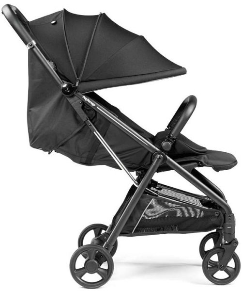 Peg Perego Прогулочная коляска Selfie Plus / цвет True Black (черный)
