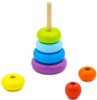 Alatoys Развивающая игрушка пирамидка "Колечки", 7 элементов