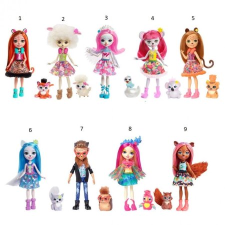 игрушка Игрушка Enchantimals Кукла с питомцем