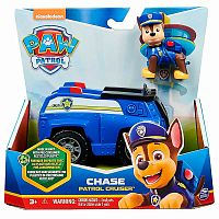 Paw Patrol Игровой набор Машинка с фигуркой Чейз, 15 см					