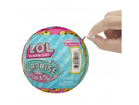 ЛОЛ СЮРПРАЙЗ Кукла в шаре Swap с аксессуарами  L.O.L. SURPRISE!