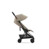 Коляска прогулка CYBEX Coya Matt Black  (Cozy Beige)