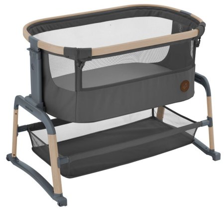 *Maxi-Cosi Колыбель IORA AIR Beyond Graphite ECO/графитовый (c колесами) (11216419/200624/0006086, К