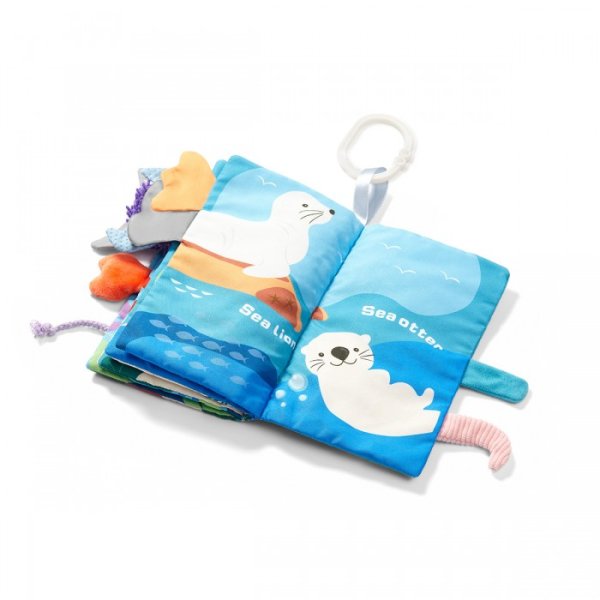 BabyOno Игрушка разивающая Книжка Go To The Ocean