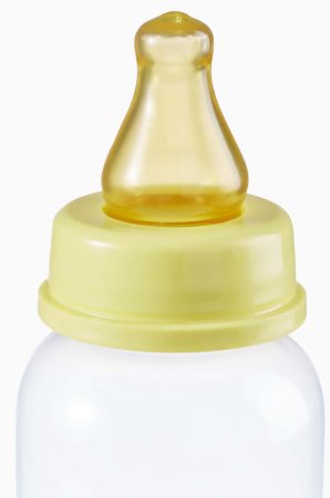 Happy Baby Бутылочка для кормления с латексной соской lemon, 250 мл