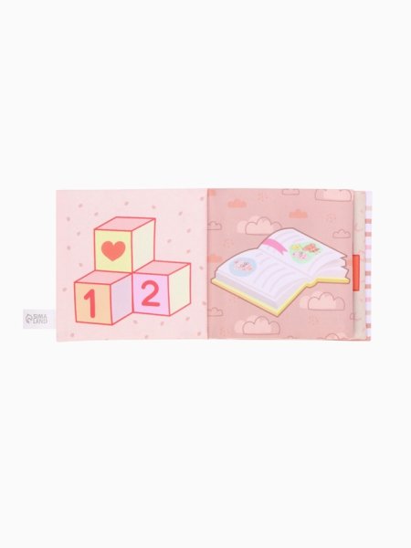 Книжка-шуршалка «Мои игрушки», 12х12 см, Крошка Я   10837798