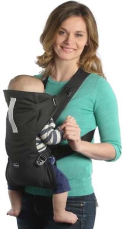 Chicco Переноска-кенгуру Easy Fit / цвет Black Night (черный)