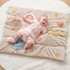 Коврик детский игровой круглый Nattou (Наттоу) MILA ZO? LANA Корова, Ёжик, Кот без арок 
