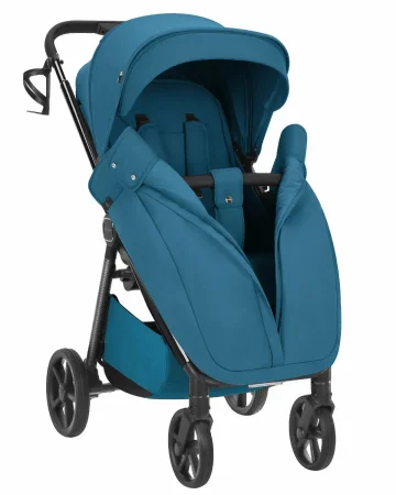 5530 Коляска CARRELLO Bravo Carbon  (Azure Blue)