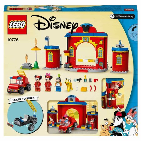 LEGO Disney Конструктор "Пожарная часть и машина Микки и его друзей", 4+