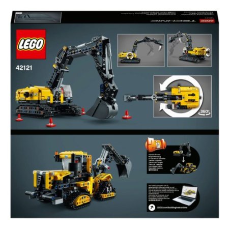 LEGO Technic Конструктор 42121 "Тяжелый экскаватор" 569 деталей