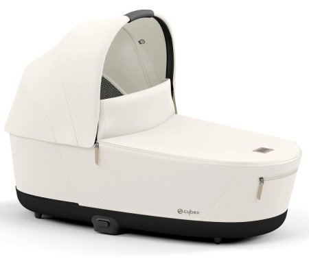 Коляска Cybex Priam IV Matt Black 2 в 1 спал.блок (Off White)