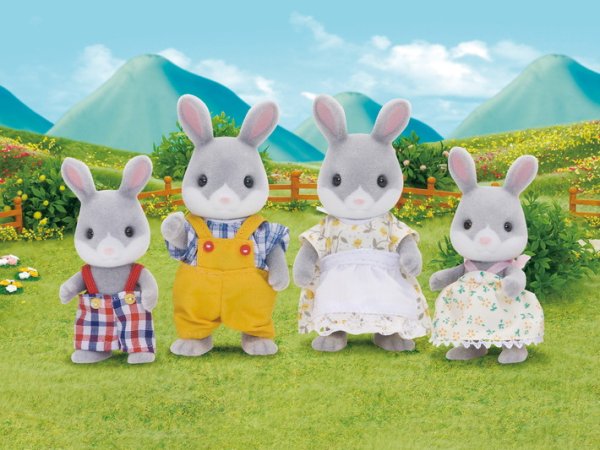 Sylvanian Families Набор "Семья Серых Кроликов"