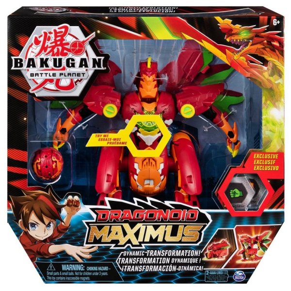 Bakugan Бакуган интерактивная фигурка Драгонойда