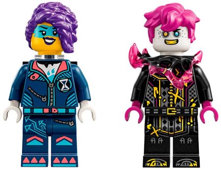 Lego Конструктор DreamZzz "Кошачий мотоцикл Зои"