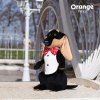 Orange Мягкая игрушка Такса Чарли 20 см / черный