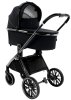 Коляска 2в1 Mayla Lux короб+прогул.  (Black)