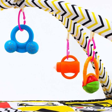 Крошка Я Развивающий коврик с дугами по методике Гленна Домана