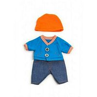 Miniland одежда для куклы 21см mild weather jean set 31679					
