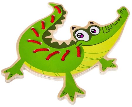 Bondibon Игрушка-шнуровка Крокодил