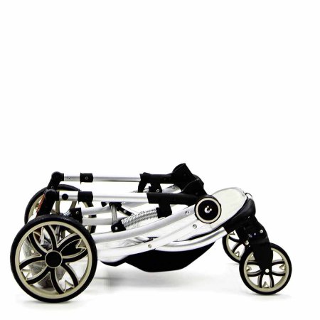 Bambini Moretti Коляска 2 в 1 Vondoo, цвет / светло - серый (grey)