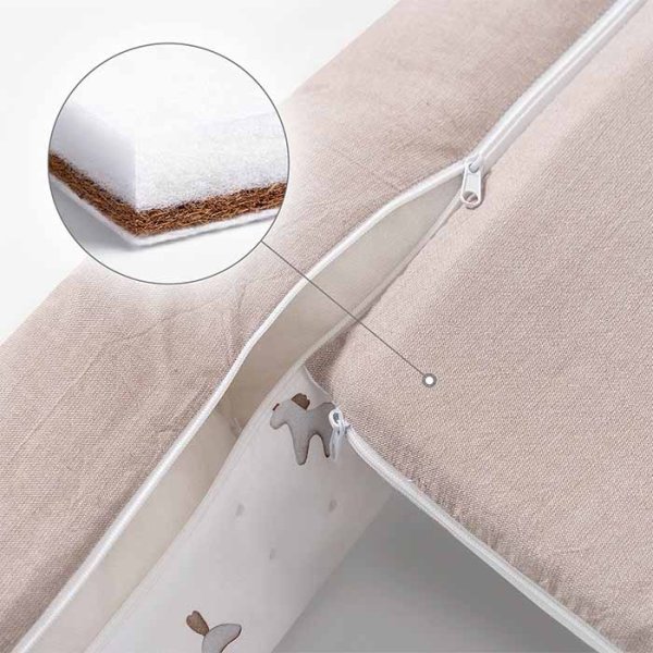 Perina Кокон-гнездышко Soft Cotton / цвет серый