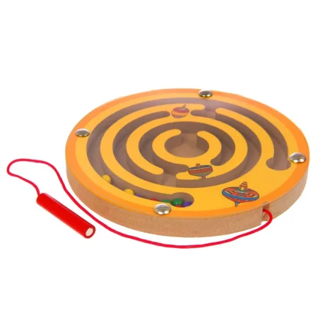 Лабиринт магнитный малый Волчок / цвет в ассортименте