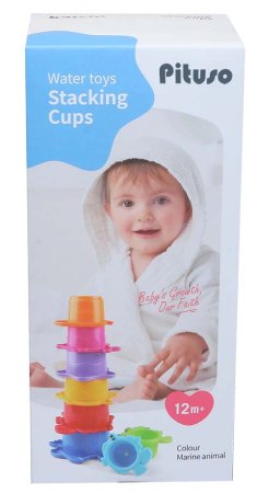 Pituso Набор игрушек для ванны "Пирамидка"