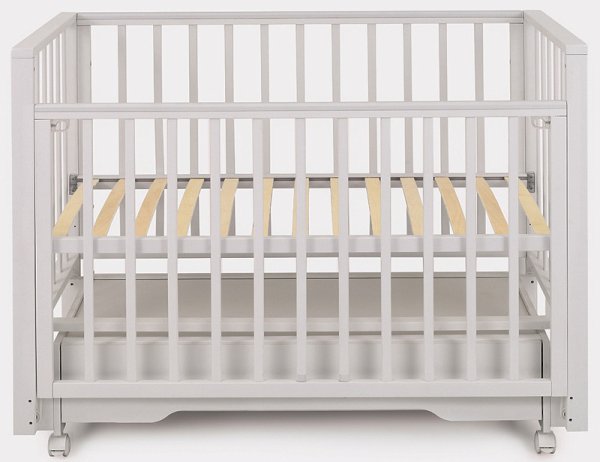Rant Кроватка Bergen Plus, универсальный маятник / цвет Cloud White (белый)