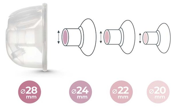 Nuvita Дополнительный набор для подключения к молокоотсосу Materno Smart Wear
