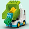 LEGO DUPLO Конструктор "Мусоровоз и контейнеры для раздельного сбора мусора"