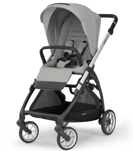 Inglesina Коляска Electa System Quattro 4 в 1 / цвет Greenwich Silver (серебристо-серый)