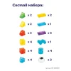 On Time Магнитный конструктор Весёлые кубики, 30 деталей / разноцветный