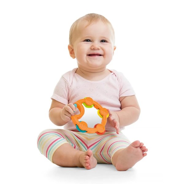 HAUNGER Развивающий центр Ходунки-каталка "Музыкальный бубен"