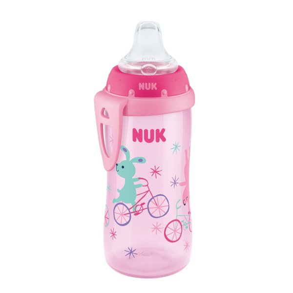 Nuk Поильник Active "Зайчик", 300 мл, с 12 месяцев