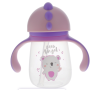 Little Angel Детский поильник с трубочкой Koala / цвет фиолетовый