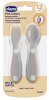 Chicco Набор столовых приборов First Cutlery / цвет серый