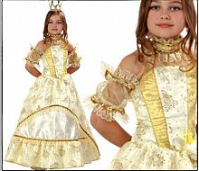 Карнавальный костюм / Золушка-Принцесса / золотая / возраст на 4-5 лет / рост 110 см