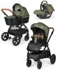 Bambini Moretti Коляска 3 в 1 Salker Lux / цвет Green (зеленый)