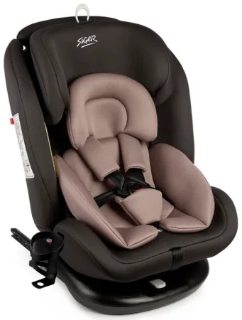 Автокресло Престиж ISOFIX гр.0+ SIGER (3944 Мокко люкс)