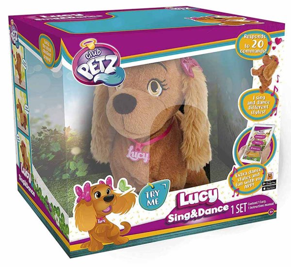 Club Petz Интерактивная игрушка собака "Lucy Sing and Dance"