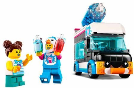 Lego City Конструктор "Фургон для шейков Пингвин"
