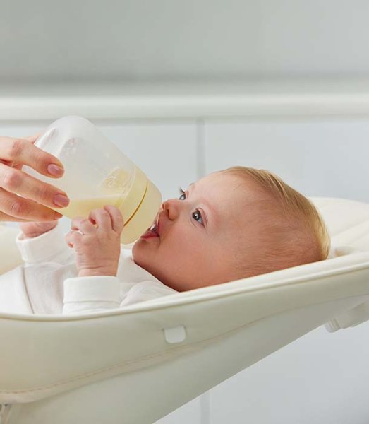 Happy Baby Бутылочка для кормления, 270 мл / цвет кремовый