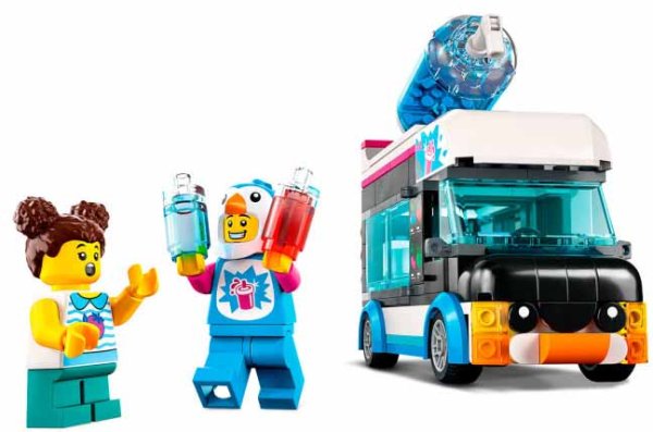 Lego City Конструктор "Фургон для шейков Пингвин"