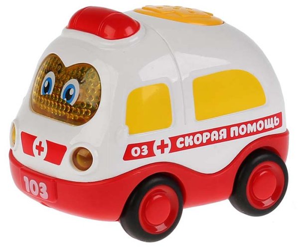 Умка Развивающая игрушка «Машинка скорой помощи»